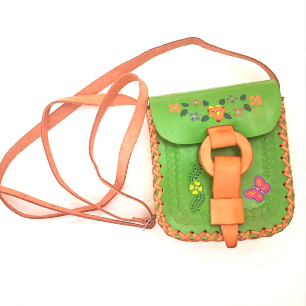 Mexican made leather purse